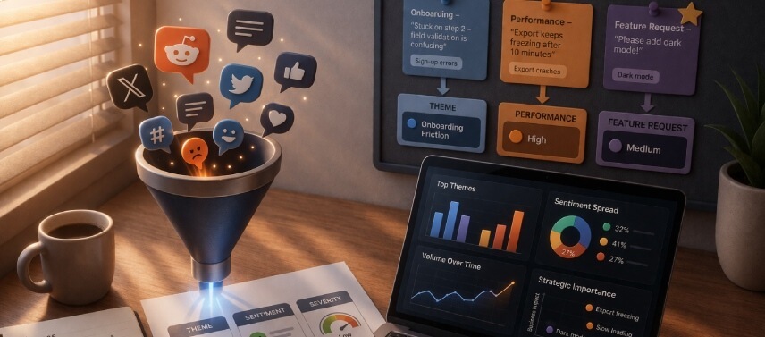 Mentions Into Feedback